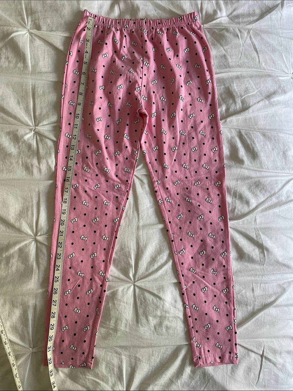 Hello Kitty Pink Printed Pajama Bottoms